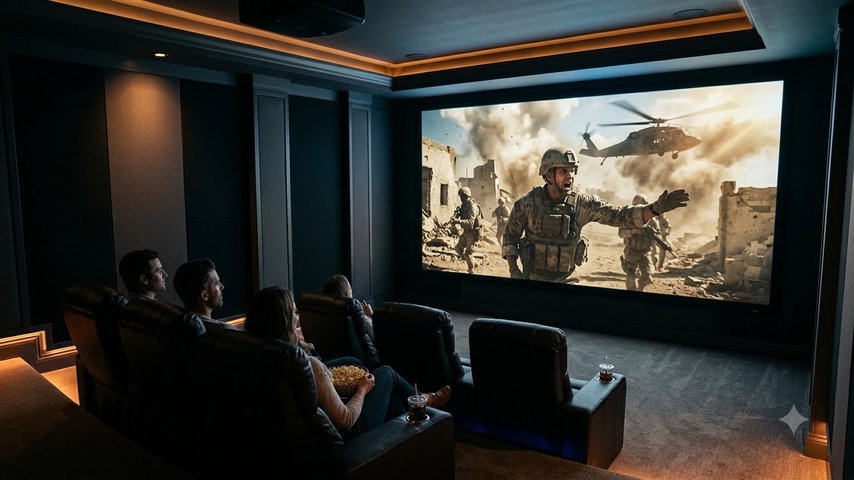 Как выбрать военный фильм и настроить технику для домашнего просмотра